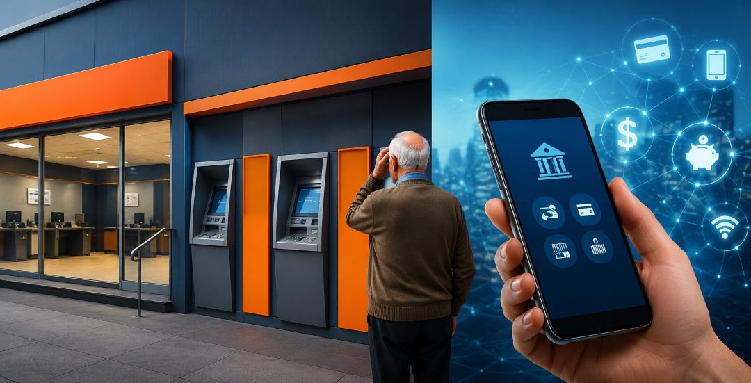 Bancos: lucros aumentam, agências fecham 