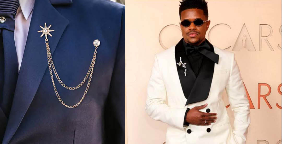 Luxo: os broches masculinos