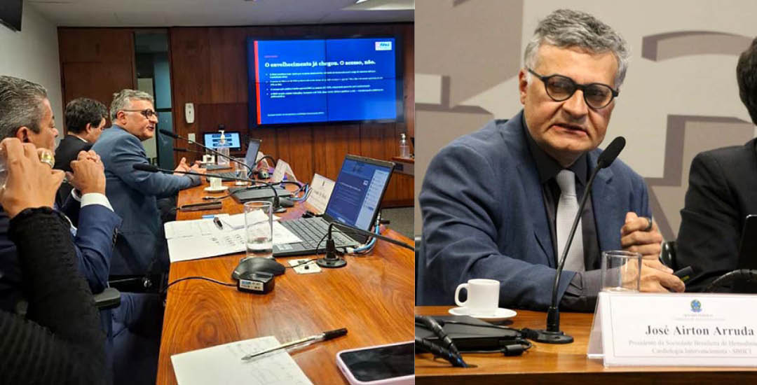 Alerta da SBHCI sobre o TAVI, no Senado