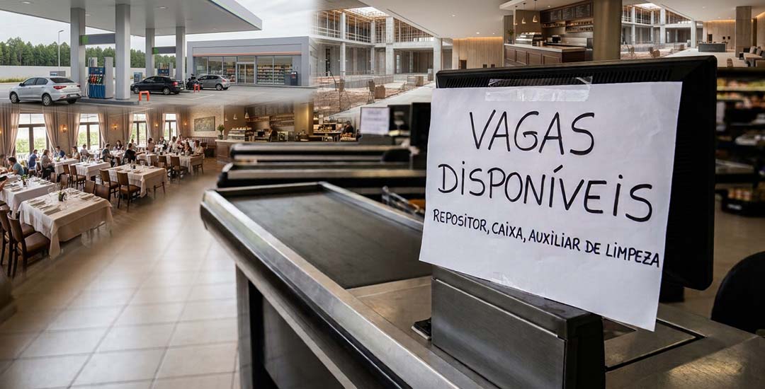 Só há vagas 