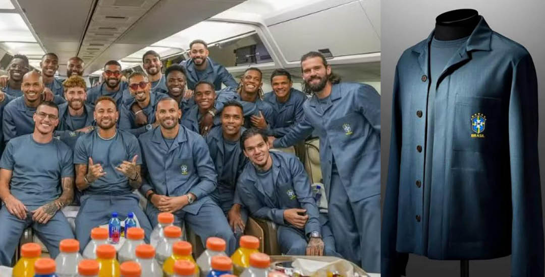 Os uniformes da seleção brasileira 