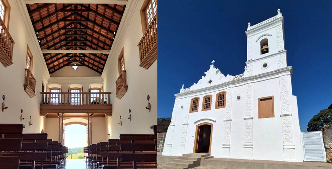Mais um templo restaurado