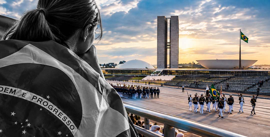 O patriotismo do brasileiro na UTI