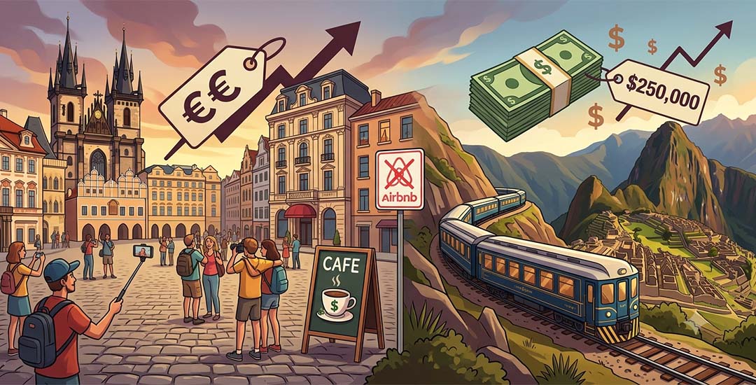 Turismo cada vez mais caro 