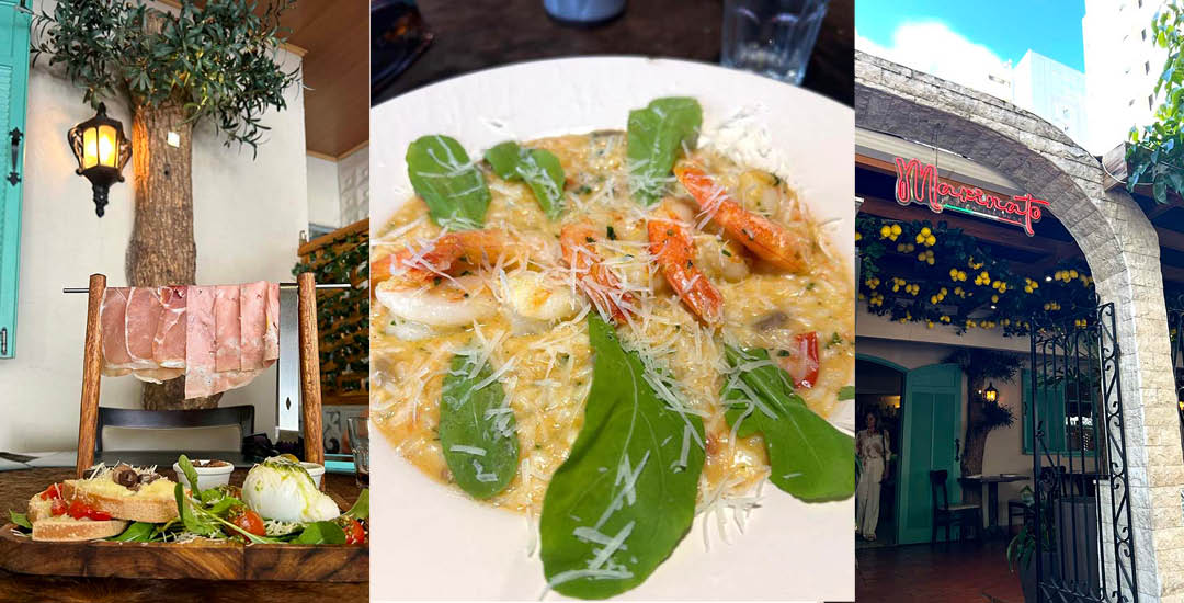 Alta gastronomia no Marinato 